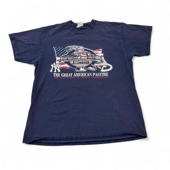 Vintage 2001 New York Yankees vs Arizona Diamondbacks World